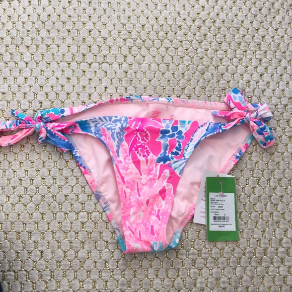lilly pulitzer guava bikini bottom